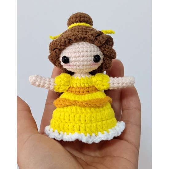 cute cartoon crochet doll amigurumi princess Disney snow white